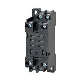 Socket, DIN rail/surface mounting, 8-pin, screw terminals PTFZ0001G