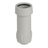 CONDUIT TO SHEAT COUPLING IP65 GREY D.20