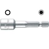 WIHA Magnetische Dopbit 7044M 1/4" 8,0 x 55mm in blister