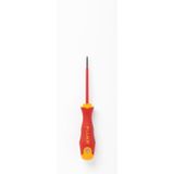 ISLS3 Insulated Slotted Screwdriver 3/32x3 in, 2.5 mm x 75 mm, 1,000 V