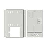 Set Meter box insert 1-row, 1 meter board / 8 Modul heights