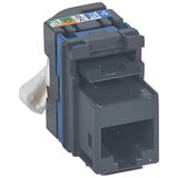 RJ45 socket category 6 UTP Keystone fast connection