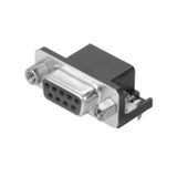 PCB plug-in connector data, Thread-bolt UNC 4-40, Snap-on clip, THT so