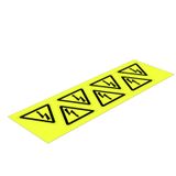 Device marking, Self-adhesive, 50 mm, Printed characters: Symbols, Lig