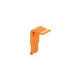 Locking clips (terminal), PA 66, orange