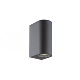 2/Lights Wall Lamp Dark Round H:150 Tilos