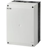 Insulated enclosure, HxWxD=280x200x160mm, +mounting plate