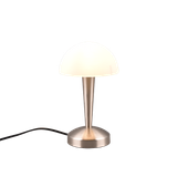 Canaria table lamp E14 (incl.) brushed steel