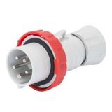 STRAIGHT PLUG HP - IP66/IP67/IP68/IP69 - 2P+E 16A 380-415V 50/60HZ - RED - 9H - SCREW WIRING