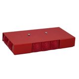 Fire protection box PIP-2AN R3x3x4 red
