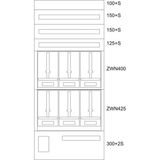 BP-U-3S-EN-800/17-6Z Eaton xEnergy Basic meter cabinet equipped