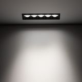 MINI LED WHITE 10W 4000K" RECESSED