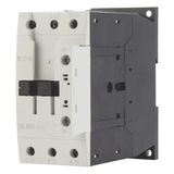 Contactor, 3 pole, 380 V 400 V 18.5 kW, RDC 24: 24 - 27 V DC, DC operation, Screw terminals