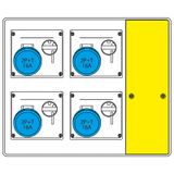 MBOX 2 FOR CAMPING WITH 4 OMNIA SOCKETS