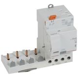 DX³ automatic adaptable differential block for circuit breaker 1 module per pole - 4P 400V~ - 63A - typeAC 30mA