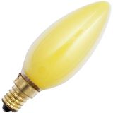 E14 Candle C35x95 230V 25W 3-CC9 1Khrs Yellow