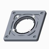 Mounting Flange Ax10 100A IP+S Accessory