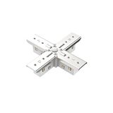 48V BASIC TRACK X-CONNECTOR WHITE