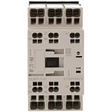 Contactor, 3 pole, 380 V 400 V 8.3 kW, 1 N/O, 1 NC, 42 V 50 Hz, 48 V 60 Hz, AC operation, Push in terminals