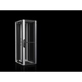 X IT network/server enclosure dynamic, WHD: 800 x 2450 x 1200 mm, 52 U, aluminium / sheet steel door