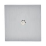 Art d'Arnould universe Epure illuminated push button with round button 2A - brushed steel