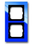 1722-288 Cover Frame Busch-axcent® Blue