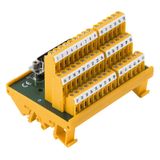 Interface module with terminal, connector, High-density SUB-D plug-in 