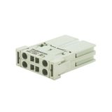 Module insert for industrial connector, Series: ConCept module, Tensio