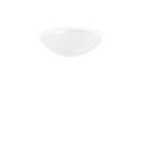 FLAT BASIC, white, on/off Ceiling and wall luminaires, D 370 H 118, Op