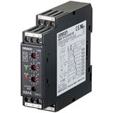 Monitoring relay 22.5 mm wide, over or under temperature, 0-999 Â°C/F T K8AK0031C