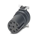 Flush-type connector