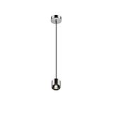 VARYT pendant lamp E14 pendantlength 150cm max. 1x6W chrom