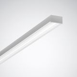 Surface-mounted luminaire Solvan Flow D Diffuser Silver rectangular ET 31W 4000lm Lambertian (L) IK03 3 SDCM