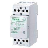 Installation contactor hum-free, AC 230V, 3NO/1NC, 24A, M: 52.5x63x58mm