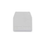 End plate, grey color, for MPS.4, MPFA.4