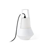 CAT WHITE PORTABLE LAMP 1XE27 20W