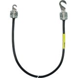 Earth conductor 10mm² / L 1.5m black w. 1 cable lug (B) M8/M10 a. (A) 