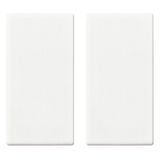 Button 1M for RF switch white - 2pieces