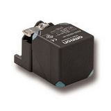 Long distance square inductive proximity sensor, 40 mm, unshielded, NP E2Q59013F