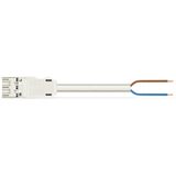 pre-assembled connecting cable Eca Plug/open-ended white