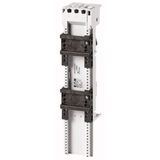 Busbar adapter, 55 mm, DIN rail: 2