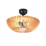 Colino ceiling lamp E27 wood/anthracite