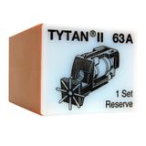 Fuse Plug for TYTAN, 3 x 63A, D02, complete