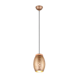 Bidar pendant 1-pc E27 coffee brown