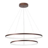 Triac Dimmable Coffee Brown Aluminium   & Acrylic  LED 99 Watt 230 Volt  5449Lm 3000K IP20  D: 80 H: 130 cm Adjustable Height & Rotating