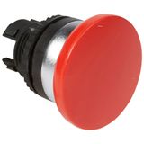 Osmoz non illuminated spring return head - mushroom head Ø40 - red