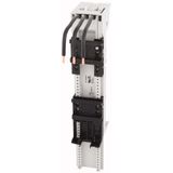 Busbar adapter, 45 mm, 32 A, DIN rail: 2