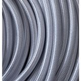 Light PVC hose line 50 m silver