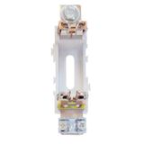 HRC-fuse-base size 00, 2 clamps, 1-pole