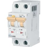 RCD/MCB combination, 13 A, 30 mA, MCB trip characteristic: B, 2p, RCD trip characteristic: AC